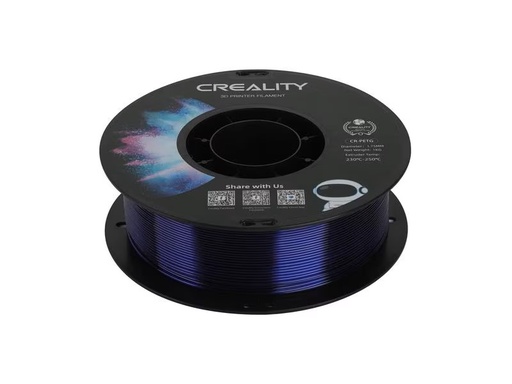 [3301030036] Creality Filament PETG, Bleu transparent, 1.75 mm, 1 kg