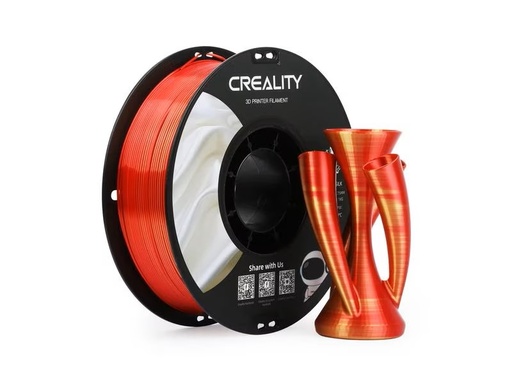 [3301120009] Creality Filament PLA Silk or/rouge, 1.75 mm, 1 kg