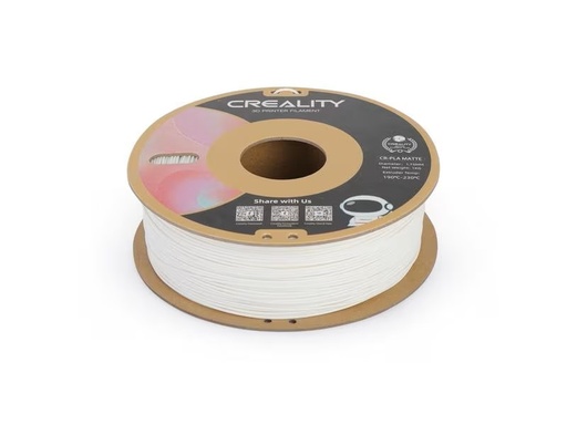 [3301010296] Creality Filament PLA, Blanc de chaux, 1.75 mm, 1 kg