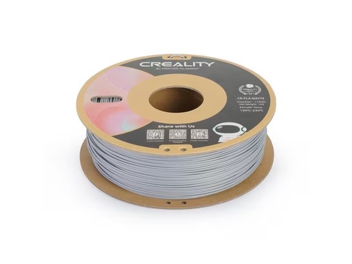 [3301010299] Creality Filament PLA, Gris mat, 1.75 mm, 1 kg