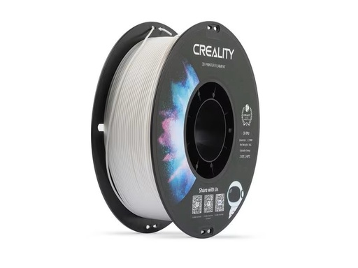 [3301040033] Creality Filament TPU, Blanc, 1.75 mm, 1 kg