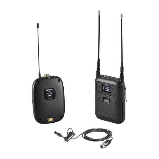 [SLXD15/UL4B-J53] Shure SLXD15/UL4-J53 - Système sans fil portable avec émetteur ceinture