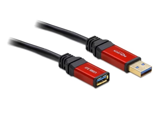 [82754] Delock Câble de prolongation USB 3.0 Premium USB A - USB A 3 m
