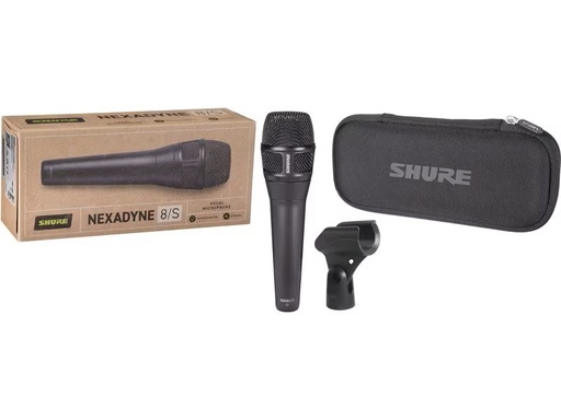 [NXN8/S] Shure NXN8/S - Mic Nexadyne, XLR, supercardio, noir