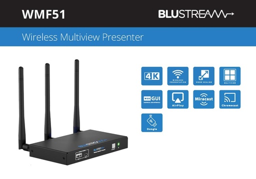 [WMF51] Blustream WMF51 - Switch présentation "multi vue" sans-fil