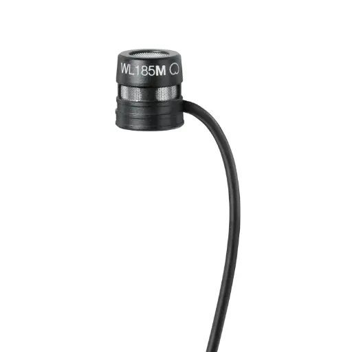[WL185MB/C-TQG] Shure WL185MB/C-TQG - Micro-cravate, cardioïde, TQG, noir