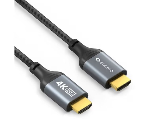 [SPC-HD100-030] Sonero SPC-HD100-030 - Câble HDMI 3M, 4K60, 2.0