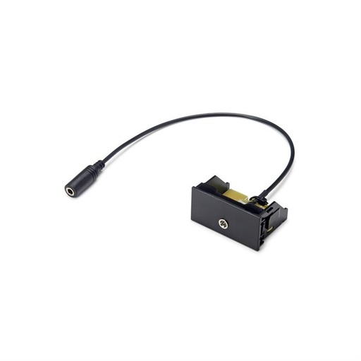 [AVM-1104] Cecoflex - AVM-1104 - Module jack 3,5 mm F/F noir avec câble de 200 mm