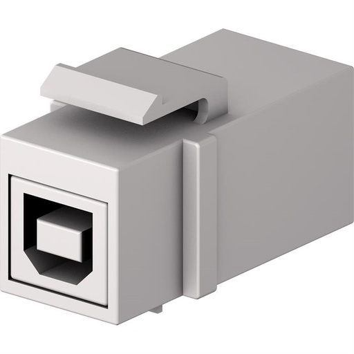 [AVM-0009] Cecoflex - AVM-0009 - USB B-A Keystone F/F blanc