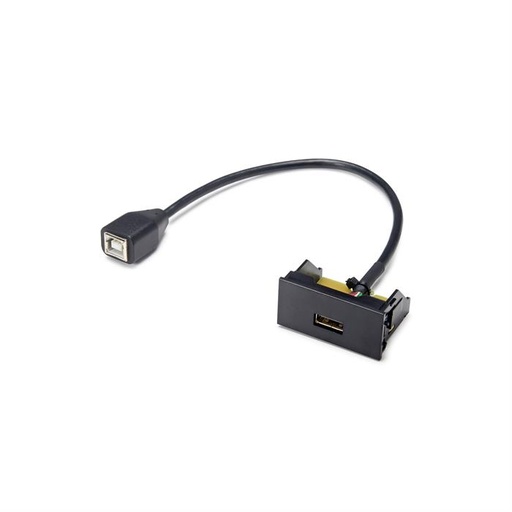 [AVM-1108] Cecoflex - AVM-1108 - Module USB A-B F/F noir avec câble de 200 mm