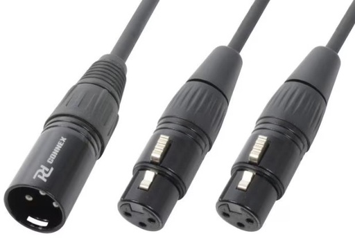 [176.977] PD Connex CX142 Câble XLR 3 pôles, mâle - XLR 3 pôles, femelle 0.5 m