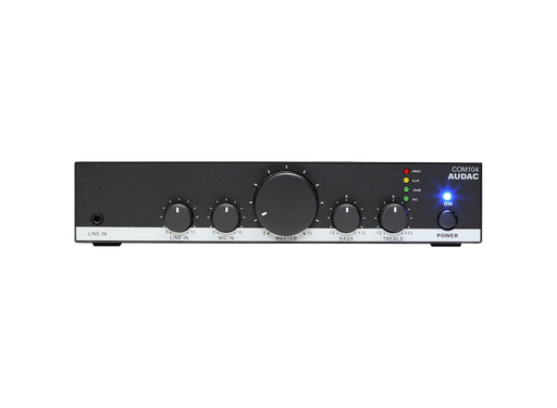 [COM104] Audac COM104 - Amplificateur/Mélangeur 40W@4ohm/100V commutable