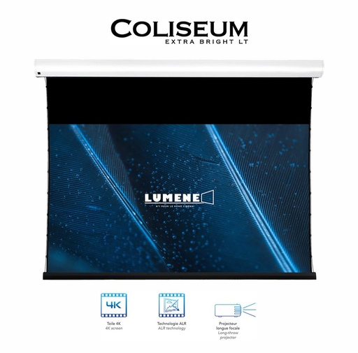 [Coliseum 240C] Lumene 240 C - Écran Motorisé Extra Bright LT 16/9 2340 x 1320
