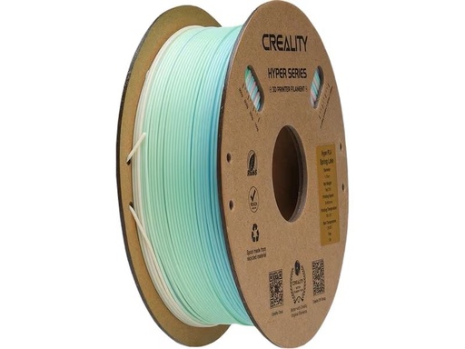 [3301010424] Creality Filament PLA Hyper, Arc-en-ciel Lac de Printemps, 1.75 mm, 1 kg