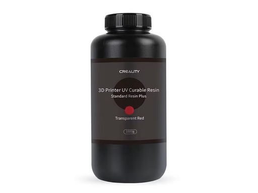 [3302020088] Creality Résine Plus 1 kg, Rouge transparent