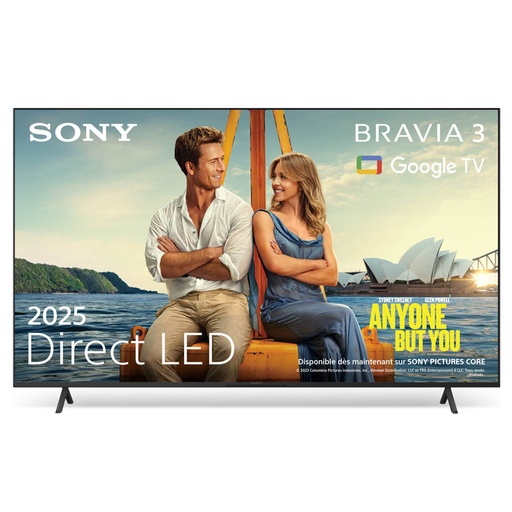 [K55S39B.CEI] Sony - Bravia 3 - 55", 4K, Direct LED, Google TV