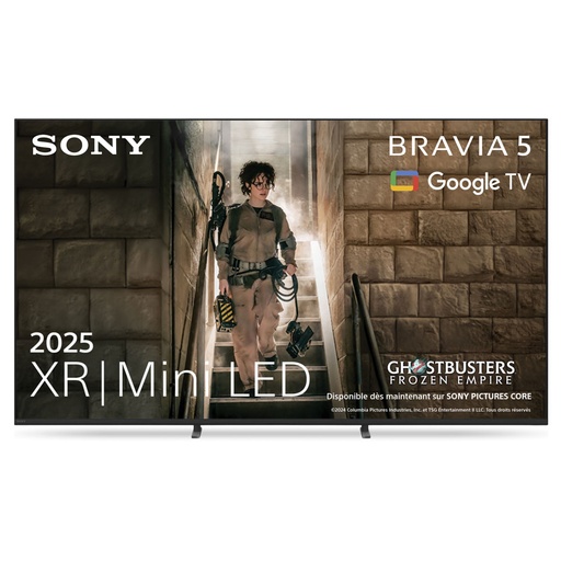 [K75XR59BP.CEI] Sony - Bravia 5 - 75", 4K, Mini LED, Google TV