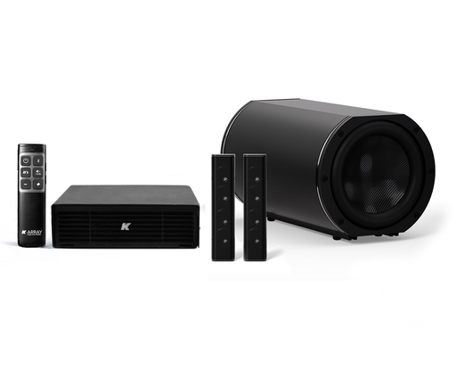 [KAMUT2L14II] K-Array Azimut-KAMUT2L14 II - 2x Lyzard-KZ14 I + Truffle-KTR25 + KA02 I - Noir