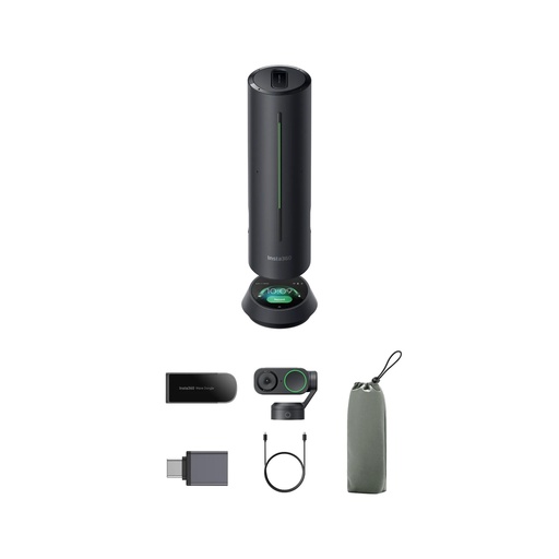 [Pack Insta360 Wave + Link 2] Insta360 Pack Wave + Link 2 - Webcam + micros + HP