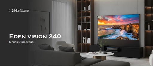[Eden Vision 240] Norstone -Eden Vision 240 - Meuble audiovisuel projecteur UST