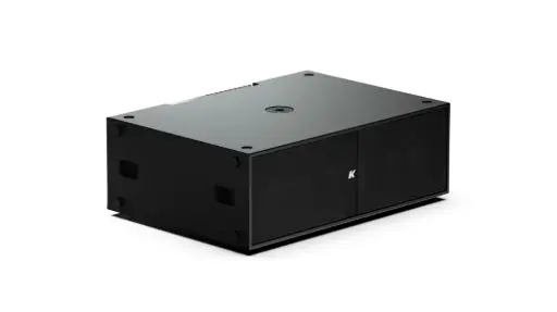 [Thunder-KSCARDIO412P] K-Array Thunder-KSCARDIO412P - Subwoofer cardioïde passif 4x12", 2500 W, 4 Ω, IP54 - Noir