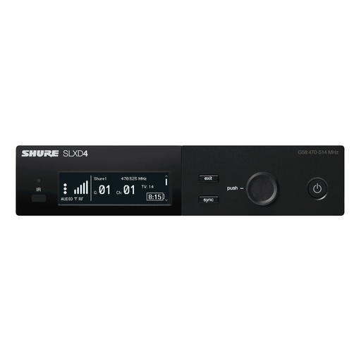 Shure SLXD4+E=-G65 - Récepteur numérique