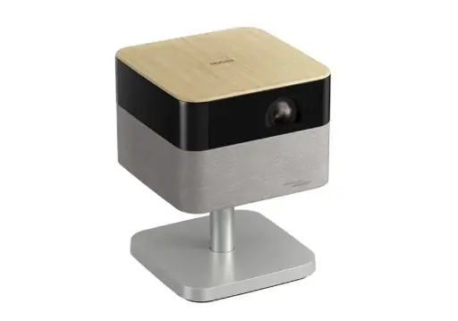 [V11HB76640] Epson Lifestudio Flex Plus Chêne– Projecteur portatif smart, Sound by Bose, Google TV, 4K Pro