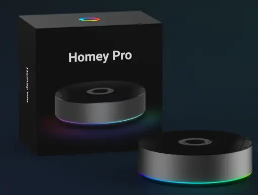 [Homey Pro] Homey Pro - Hub domotique universel 4GB RAM Zigbee Z-Wave Matter Thread Wi-Fi - 2026