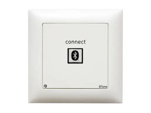 [Btone] Btone - Plaque mural Bluetooth audio Edizio - Blanc
