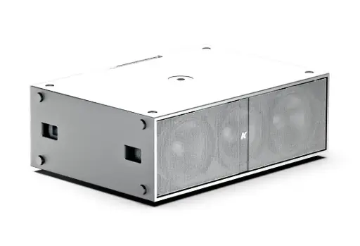 [Thunder-KSCARDIO412PW] K-Array Thunder-KSCARDIO412P - Subwoofer cardioïde passif 4x12", 2500 W, 4 Ω, IP54 - Blanc