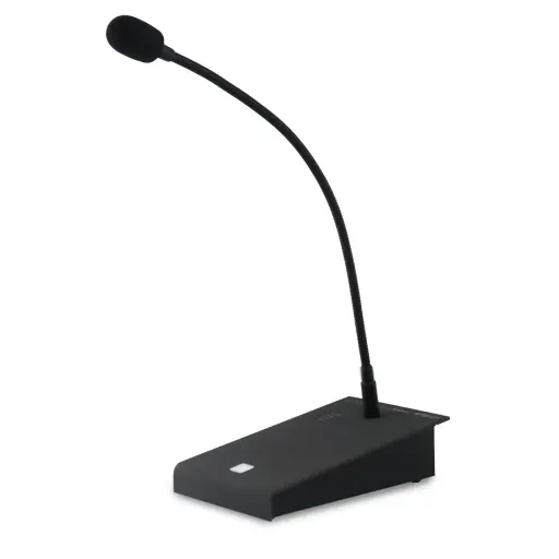 [APM101MK2] Audac APM101MK2 - Microphone d'appel numérique col de cygne, 1 zone