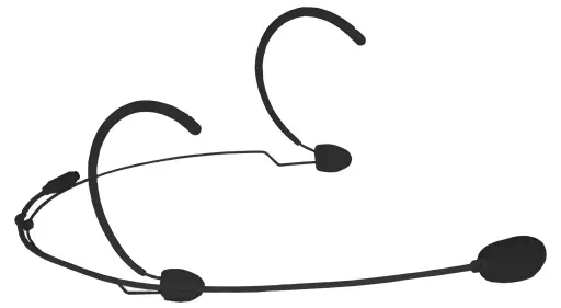 [CMX826/S] Audac CMX826/S - Microphone serre-tête à condensateur cardioïde
