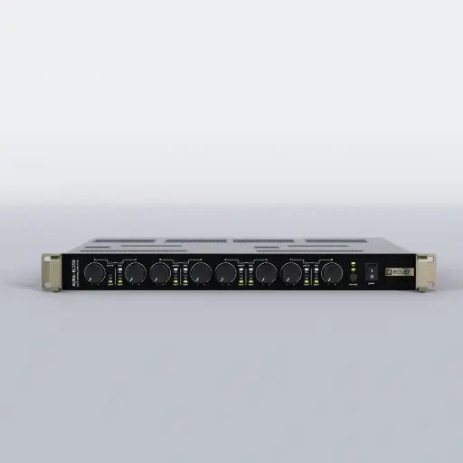 [AURA-8L150] Ecler AURA-8L150 - Amplificateur de puissance 8x150 W RMS @ 4 Ω, Classe D