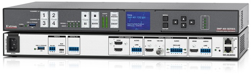 [SMP 401 multiples] Extron SMP 401 — Enregistrement et streaming 4K/60 multiples