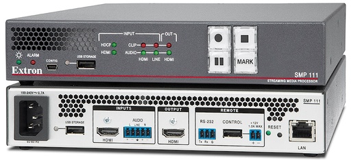 [SMP 111] Extron SMP 111 — Processeur de streaming multimédia H.264 monocanal