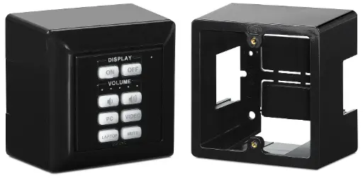 [70-1131-21] Extron Gamme EWB 211 — Boîtier mural externe à un gang pour produits Flex55 et EU ; noir