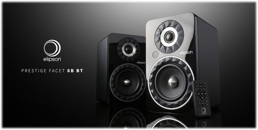 [ELIPF6BBTBK] Elipson Prestige Facet 6B BT Noir (Paire)