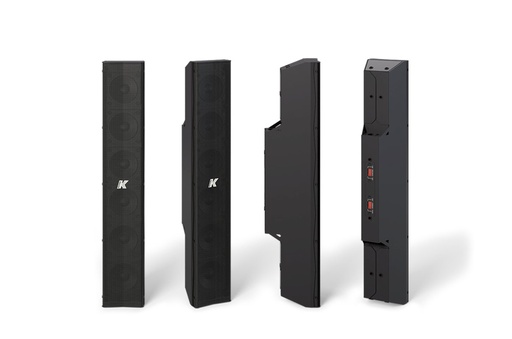 [KP52I] K-Array Python-KP52 I - Line-array 6x3,15", 360 W, 8/32 Ω, IP64 - Noir