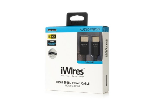 [710202] Techlink HDMI/2NX - IWires câble HDMI 2M