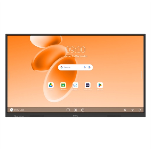 [9H.FCSTK.DE2] BenQ 9H.FCSTK.DE2 - Écran interactif RE7505E, 75", UHD, 450cd/m²