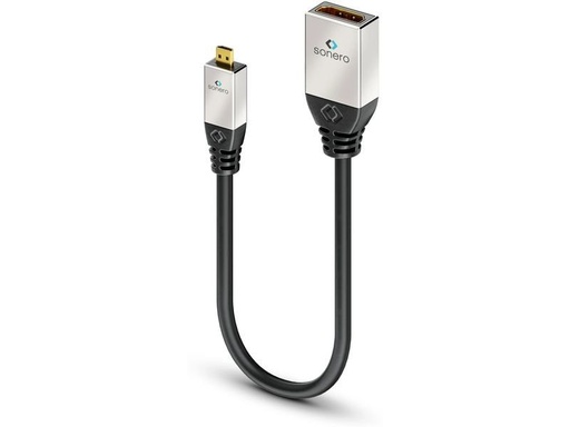 [S-HCA001] Sonero Câble adaptateur 4K High Speed Micro HDMI (HDMI-D) - HDMI
