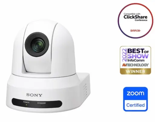 [SRG-X40UH/WC] Sony SRG-X40UH/WC - Caméra PTZ 4K, zoom 20x, blanc
