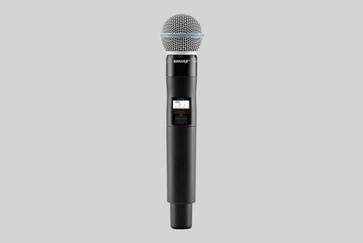 [QLXD2/B58=-K51] Shure QLXD2/B58=-K51 - Émetteur main, Bande fréquence: 606-670 MHz ( K51 )