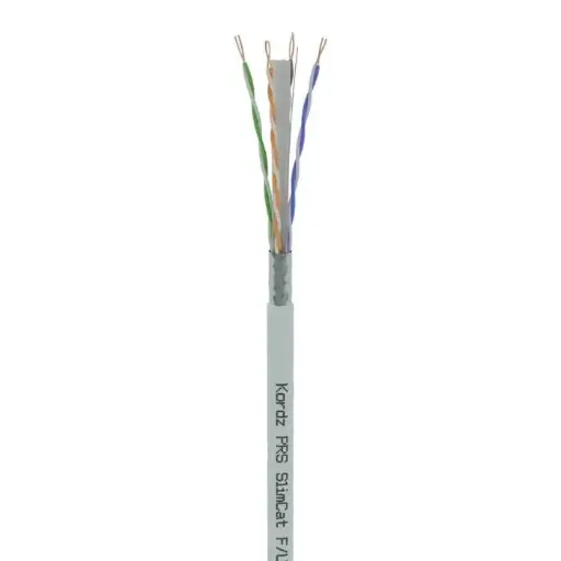 [K34202-305M-WH] Kordz K34202-305M-WH - Bobine SlimCat PRO CAT6A F/UTP 305m - Blanc