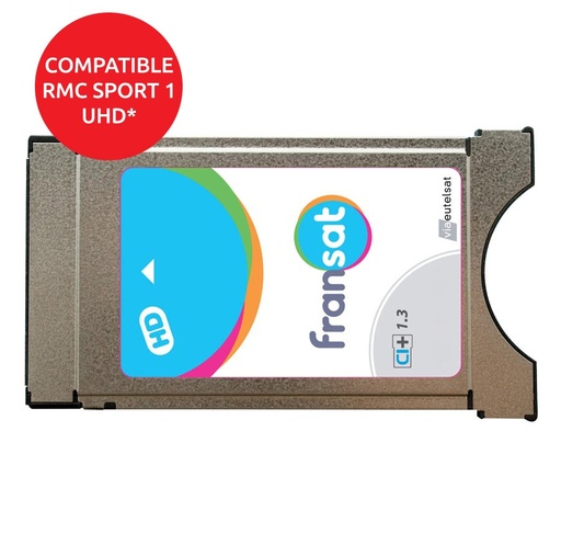 [SAF-CI] Module PCMCIA CI+ avec carte FRANSAT PC7 HD 4 ans